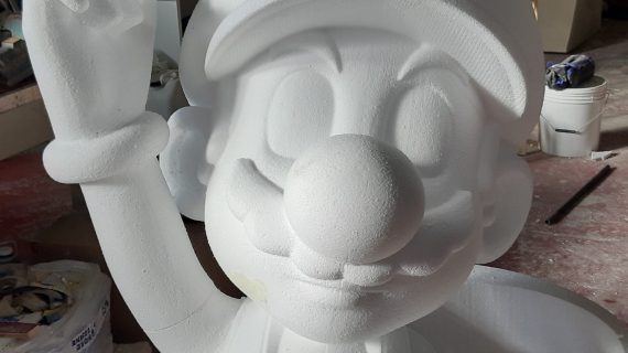 scultura polistirolo